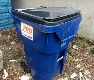 front and rear container 90 gallon